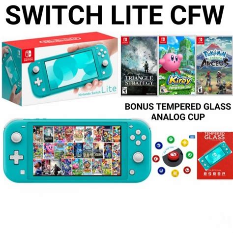 Jual Nintendo Switch Lite Cfw Dual Boot Gb Gb Gb Full Games