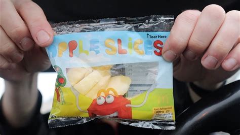 McDonalds Apple Slices Review YouTube