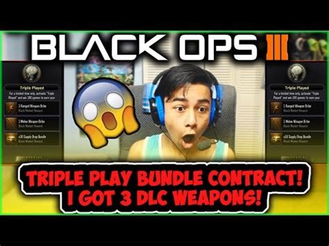 I GOT 3 NEW DLC WEAPONS IN ONE SUPPLY DROP OPENING AND TRIPLE PLAY