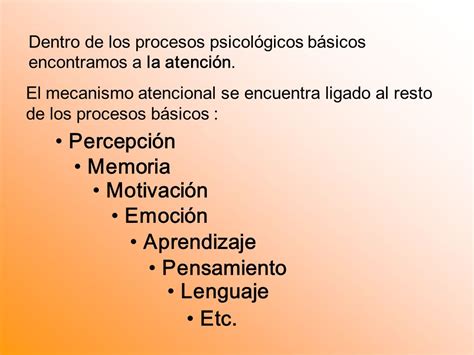 PROCESOS PSICOLÓGICOS BÁSICOS ppt descargar