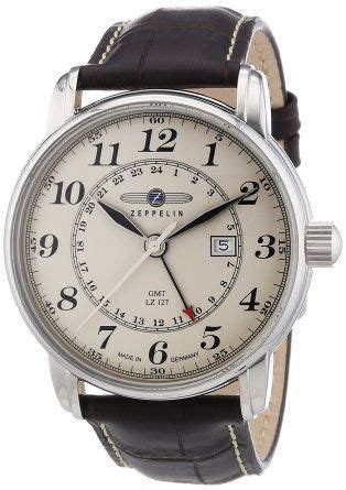 Zeppelin Montre Homme Analogique Quartz Avec Bracelet En Cuir