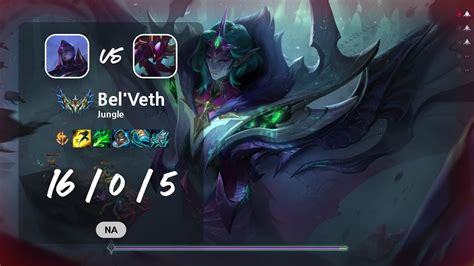 Bel Veth Jungle Vs Kha Zix Na Challenger Patch Youtube