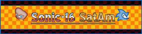 Sonic 16 Satam Website Banner By Classicsonicsatam On Deviantart