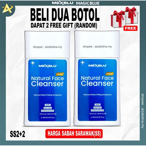 Free Mexblu Magic Blue Pencuci Muka Ml Face Cleanser Sabun