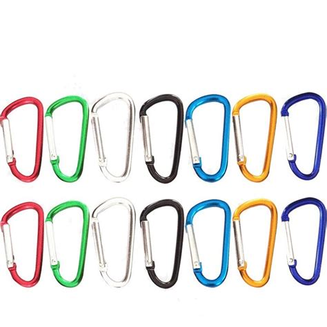 Aluminium Alloy Key Chain Aluminium Alloy Carabiner Pc Outdoor