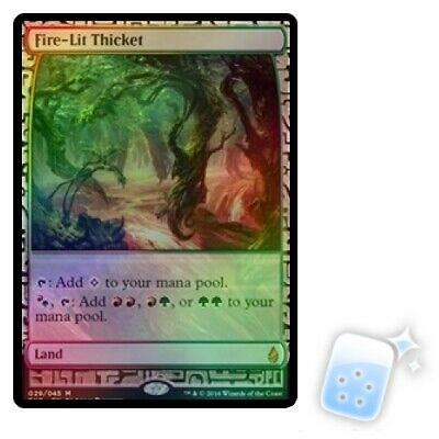 Fire Lit Thicket Prices Magic Zendikar Expeditions Magic Cards