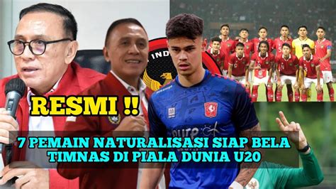 RESMI 7 PEMAIN NATURALISASI BAKAL PERKUAT TIMNAS INDONESIA DI PIALA