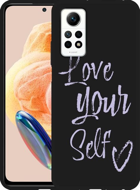 Cazy Hoesje Zwart Geschikt Voor Xiaomi Redmi Note Pro G Love