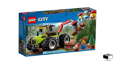 Лего Сити Лесной Трактор 60181 Lego City Forest Tractor 60181 Youtube