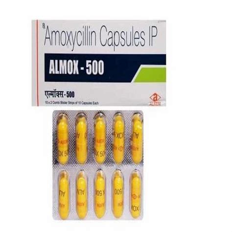 500mg Amoxicillin Capsules At Rs 500 Box Almox Amoxicillin Capsule 500mg In Nagpur Id