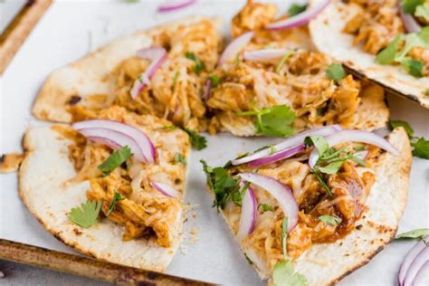 Keto Bbq Chicken Tostada