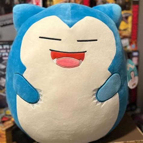 Snorlax Squishmallow Your Fluffy Pokemon Nap Companion