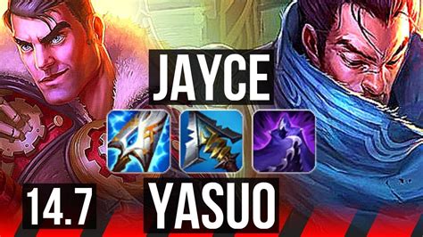 Jayce Vs Yasuo Top Comeback Legendary 14312 600 Games Euw