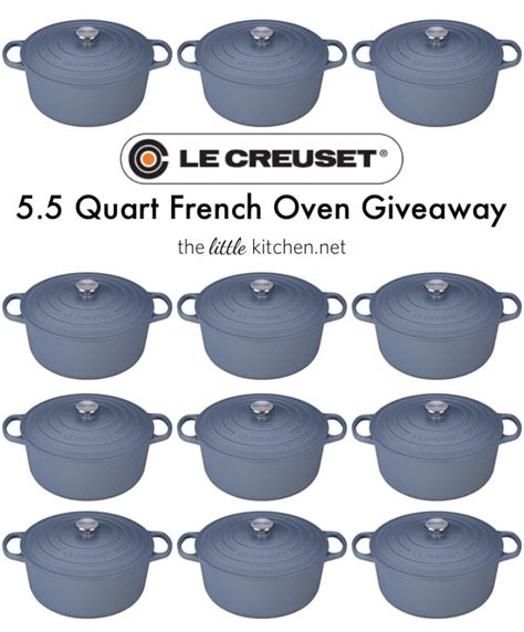 Le Creuset French Oven Giveaway - The Little Kitchen