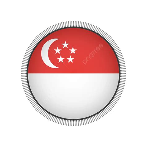 Singapore Flag Vector Singapore Flag Singapore Flag Background Png