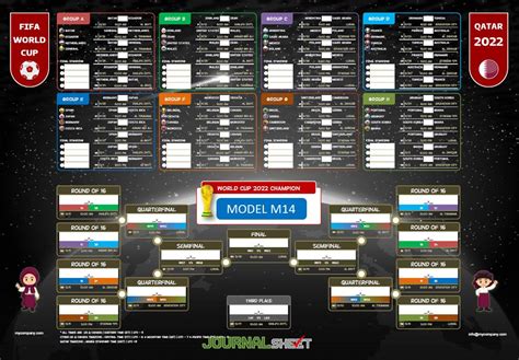 JS822 PT PDF FIFA WORLD CUP 2022 SCHEDULE WALL CHART Worksheets