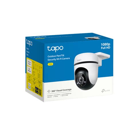 Tc Outdoor Pan Tilt Security Wifi Camera Tp Link United Kingdom