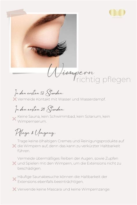 So Pflegst Du Deine Wimpern Richtig Nach Einem Lash Extensions Termin