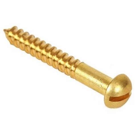 Brass Round Head Screws At Rs 650kg Udyognagar Jamnagar Id