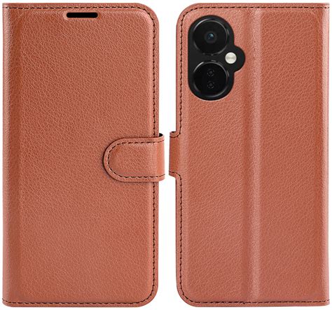 OnePlus Nord CE 3 Lite Wallet Flip Case Bruin