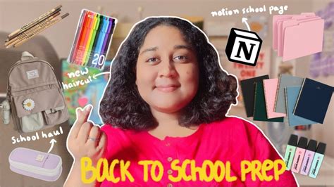 Back To School Prep 📚🎒shopping New Haircut Stationary Haul And