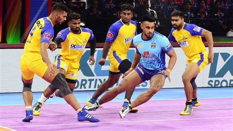 Bengal Warriors Vs Patna Pirates In Match Of Pro Kabaddi Season