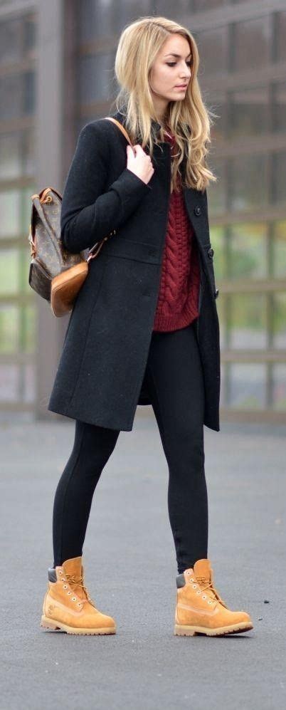 Long Coat Outfits With Brown Ankle Boots And Jeans On Stylevore