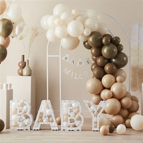 Ballonbogen Nude Und Braun