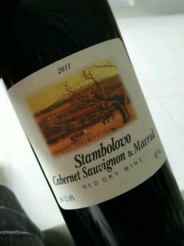 Stambolovo Cabernet Sauvignon Mavrud Vivino Us