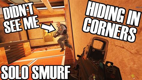 Solo Smurf Running Old Strats Rainbow Six Siege Youtube