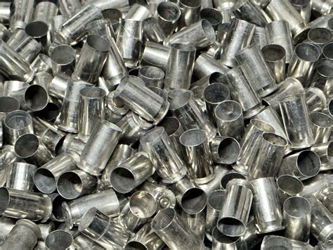 Unprocessed 45 Acp Nickel 50 Pieces Brass Buyers Llc