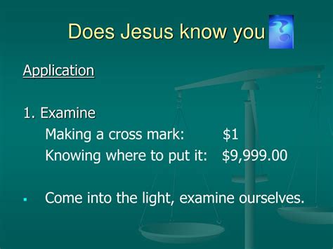 Ppt Does Jesus Know You Powerpoint Presentation Free Download Id