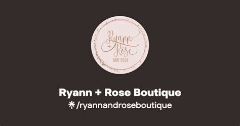 Ryann Rose Boutique Instagram Facebook TikTok Linktree