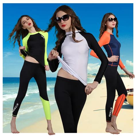 Hisea 0 5mm Neoprene Wetsuit Women Swimsuit Equipments For Diving Scuba Swimming Surfing