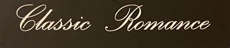 Classic Romance Sign Pretty Words