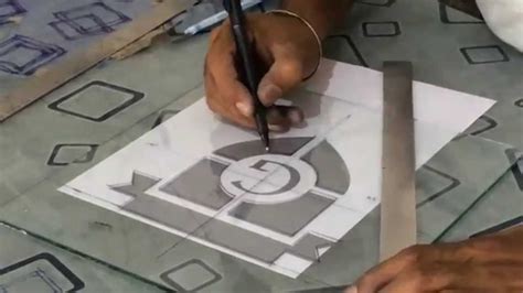 Etching Glass Using Sandblasting Technique Youtube