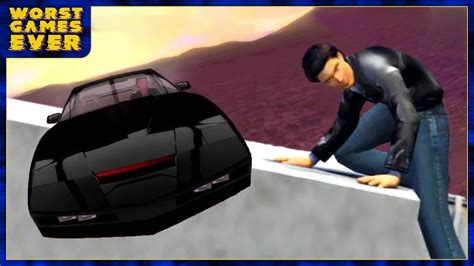 Worst Games Ever Knight Rider YouTube