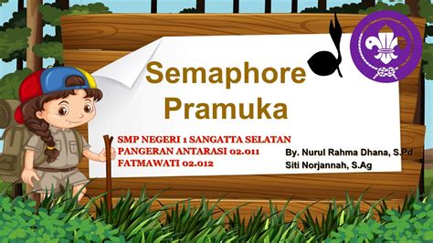 Materi Sandi Semaphore Pramuka Youtube