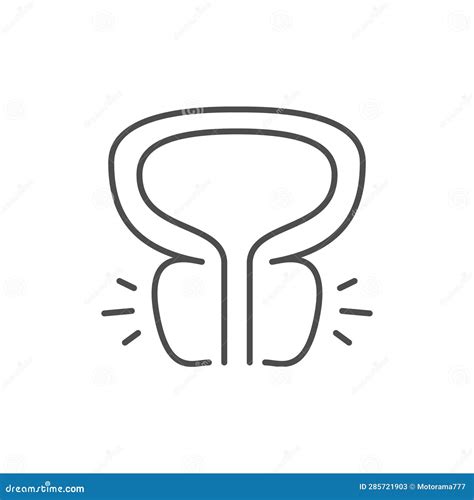 Prostate Inflammation Line Outline Icon Stock Illustration