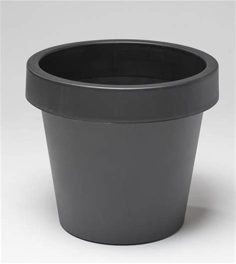 Plain Plastkruka Cm Svart Ventura Design Svenska Ab Plastkrukor