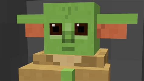 Baby Yoda Minecraft Skin Movie Wallpaper