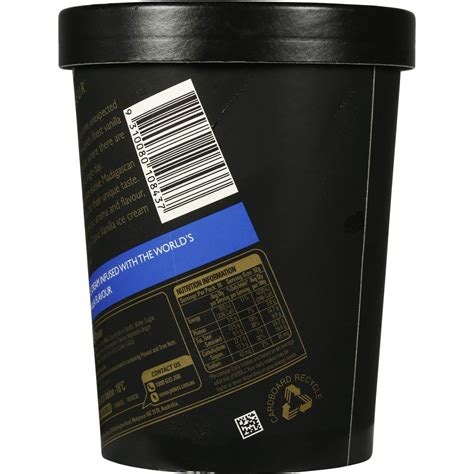Connoisseur Ice Cream Classic Vanilla 1l Tub Woolworths
