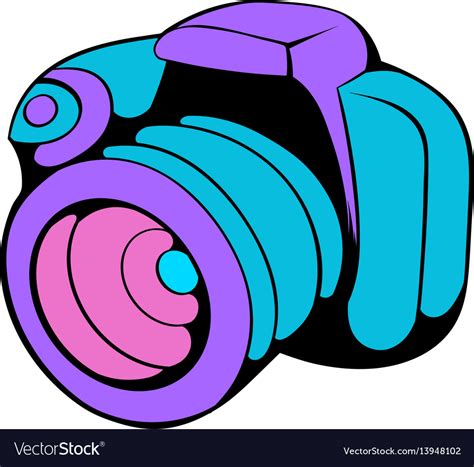 Camera Icon Cartoon Royalty Free Vector Image Vectorstock