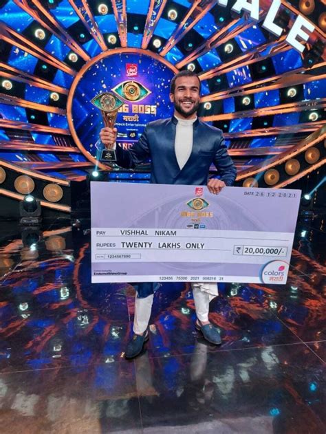 Bigg Boss Marathi 3 Winner Vishal Nikam