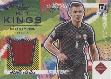 Panini Donruss Road To Qatar Kit Kings Kk Dlv Dejan Lovren