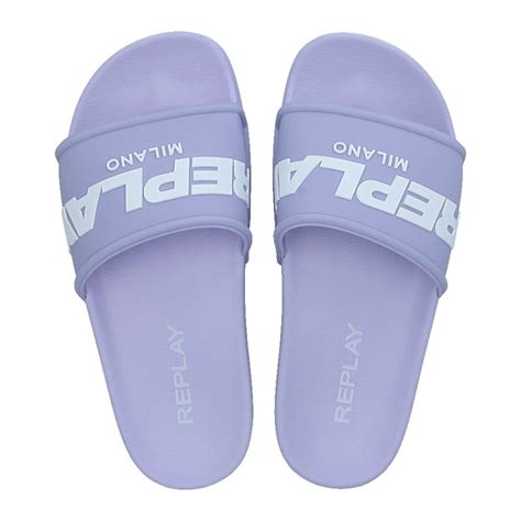Ženske Papuče Replay Flat W Emboss