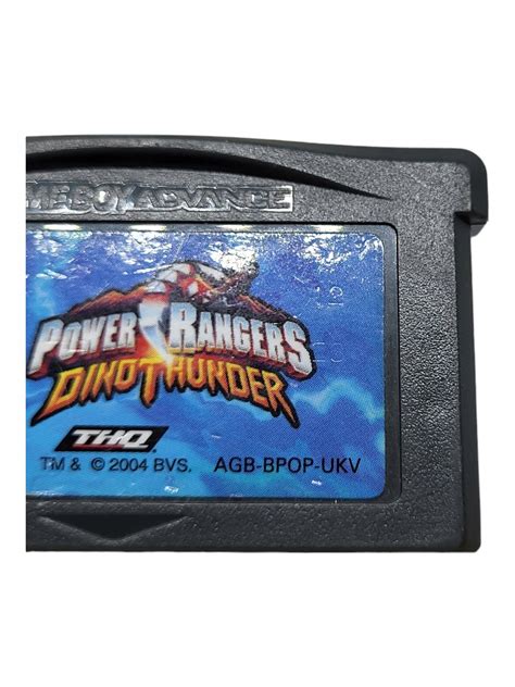 Power Rangers Gameboy Game Boy Advance Gba Retrogamespro