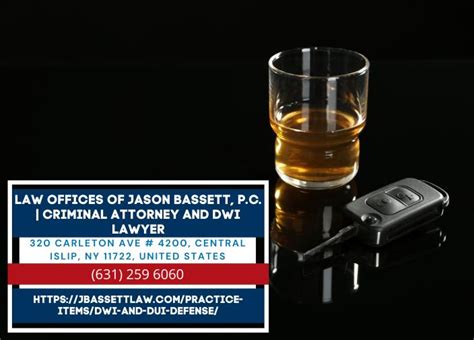 Long Island DWI And DUI Defense Lawyer Jason Bassett Releases