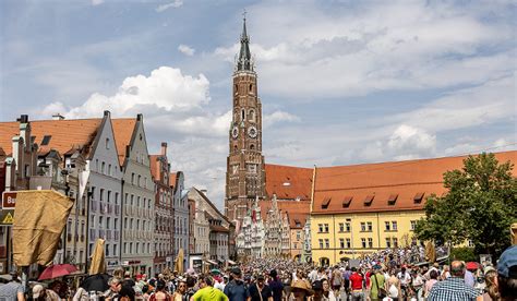 Deutschland Bayern Landshut 1 Rund Um Die Altstadt Eine