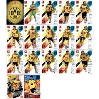 Topps Match Attax 2021 22 Mannschaftspaket Borussia Dortmund 24 99